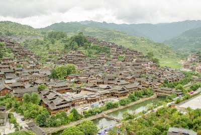 Miao People Ethnic Village China