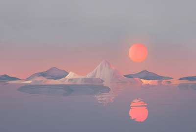 Minimalist Iceberg