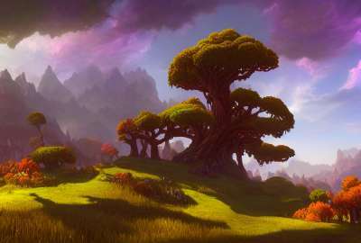MMORPG Inspired Landscape