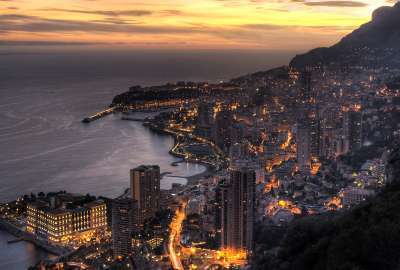 Monaco in Twilight