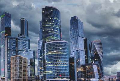 Moscow City Megalopolis Russia Street Architecture