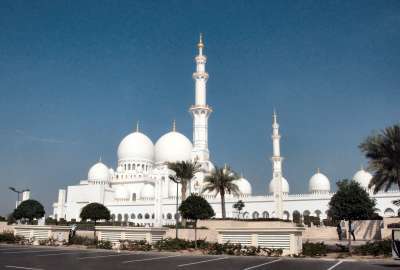 Mosque Abu Dhabi Dubai Temple Asia Building