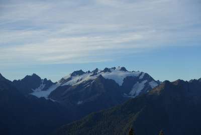 Mount Olympus From the High Divide Olympic National Park WA USA