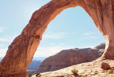 Natural Arch Photo in Sunny Day