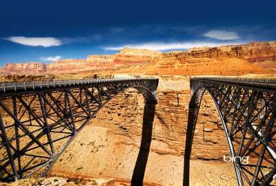 Navajo Bridge Over Colorado River