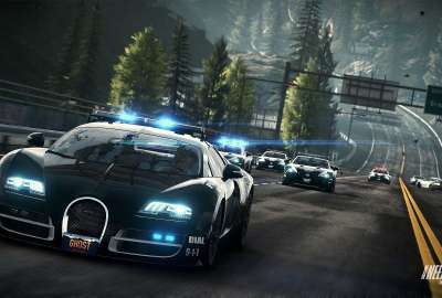 Need for Speed Rivals Bugatti Cop Car