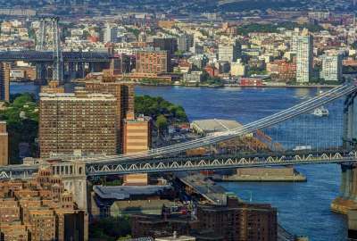 New York City East River Bridge