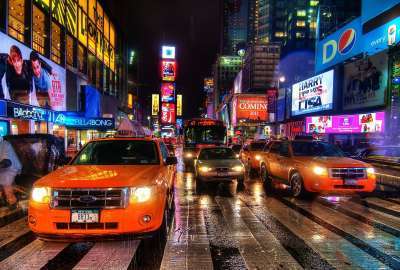 New York One City Night Landscape Pics HD