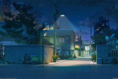 Night Japan Street