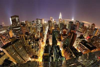 Night Lights in Manhattan