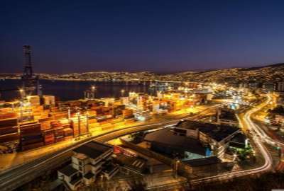 Night Port Valparaiso Noche