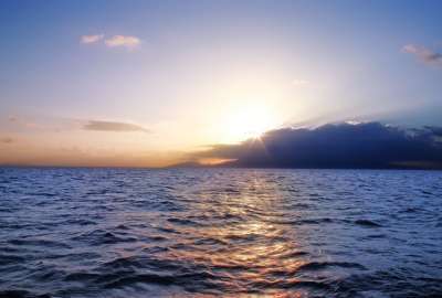 Ocean Sun Rising