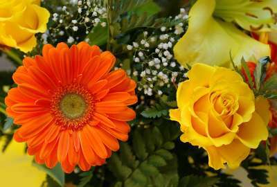 Orange and Yellow Bouquet