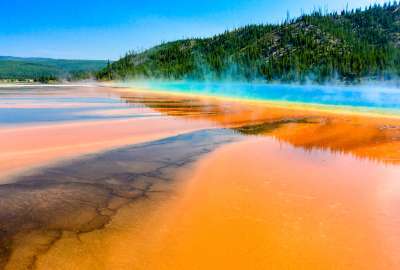 Orange Blue Lake