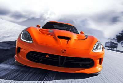 Orange Dodge Viper