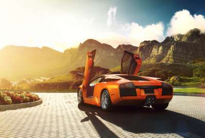 Nice Orange Lamborghini