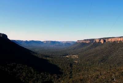 Overlooking Wolgan Valley NSW Australia