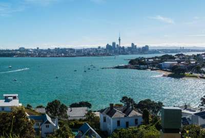 Panorama of Auckland Taken From North Head in Devonport