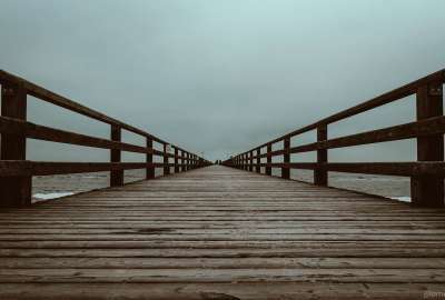 Pier at the Baltic Sea