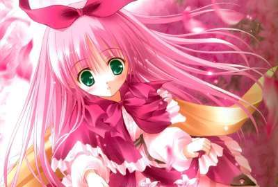 Pink Anime Girl