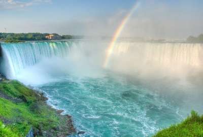 Rainbow in The Niagara Falls