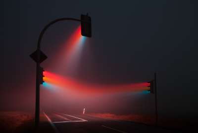 Rainbow Traffic Lights