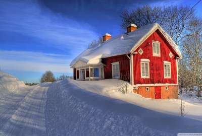 Red House Winter