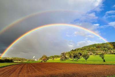 Saarland Germany Rainbow