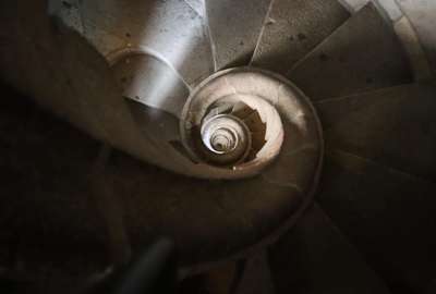 Sagrada Familia Spiral Staircase