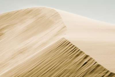 Sand Dunes in Windy Weather