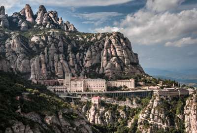 Santa Maria De Montserrat Abbey Spain