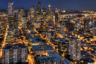 Seattle At Night