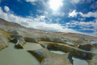 Sol De Mañana Geothermal Field Southwestern Bolivia