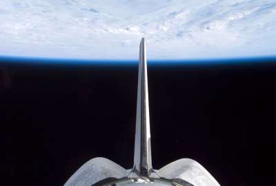 Space Shuttle In Orbit
