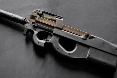 SS90 Gun With Silencer