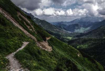 Steep Mountain Road