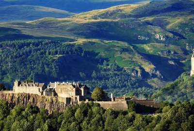 Stirling Castle and The Wallace Monument Scotland