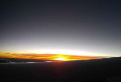 Sunrise in Flight