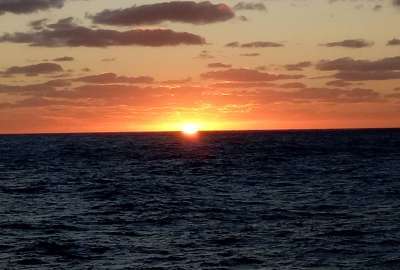 Sunset Over the South Pacific