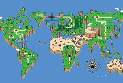 Super Mario World Global Map