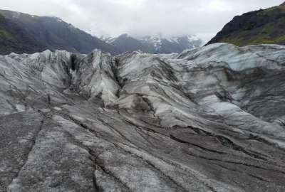 Svinafellsjokull Glacier in Iceland OC