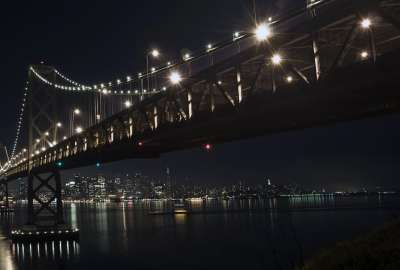 The Bay Bridge by Night