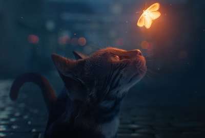 The Cat and the Firefly