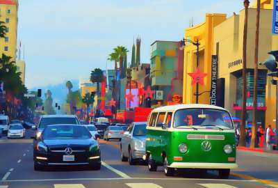 The Hollywood Boulevard
