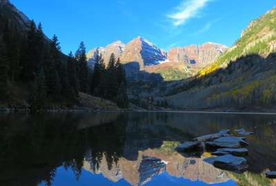 The Maroon Bells CO