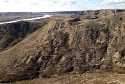 The River Hills of Eston Saskatchewan Canada