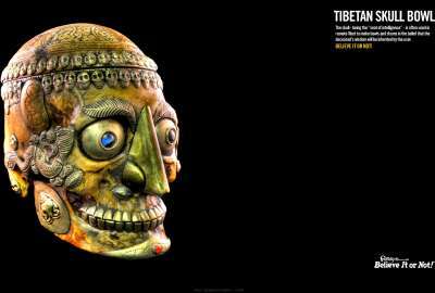 Tibetan Skull Bowl