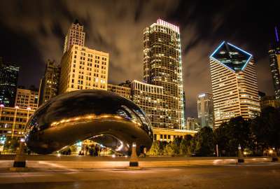 Took a Long Exposure Photo of the Cloud Gate
