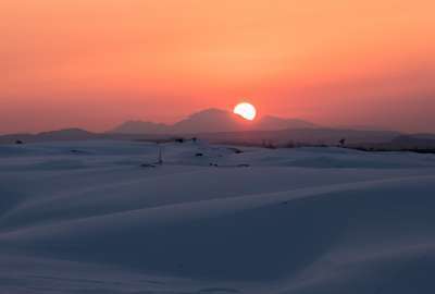 Tottori Snow Sunset