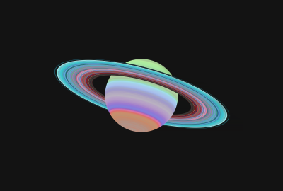 Ultraviolet Saturn